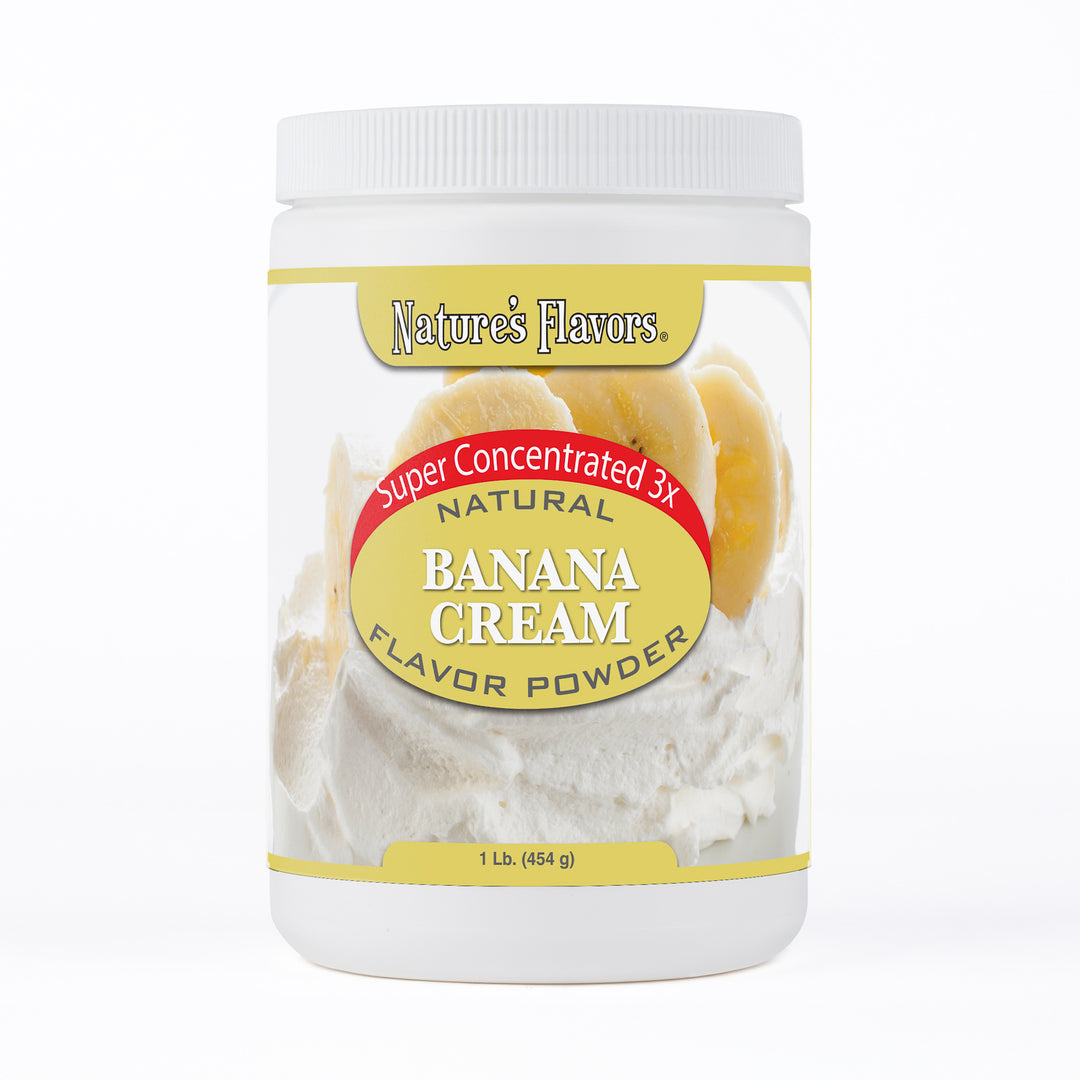 Banana Cream Super Concentrated Flavor Powder (3X Fold)