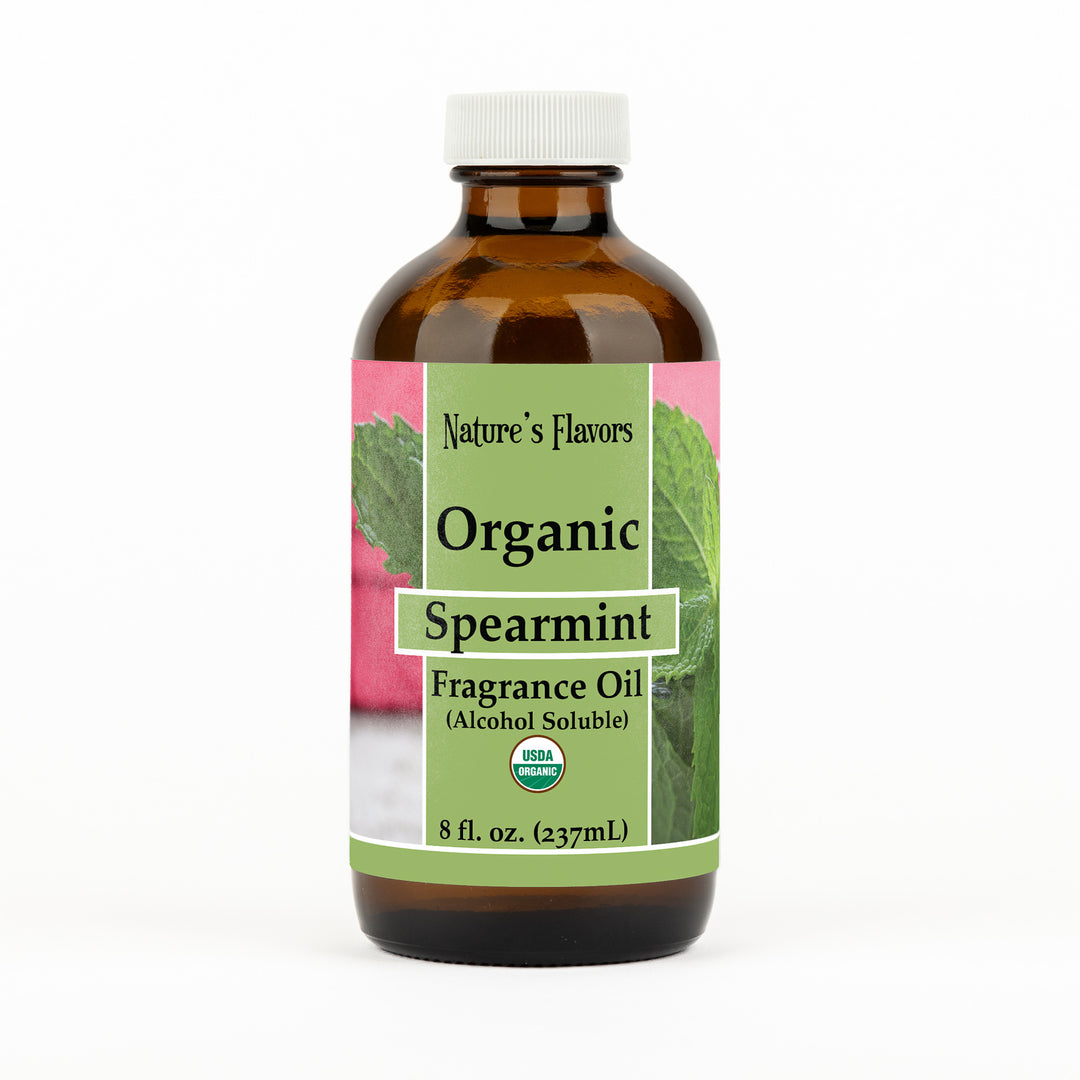 Spearmint Fragrance Oil (Alcohol Soluble), Organic