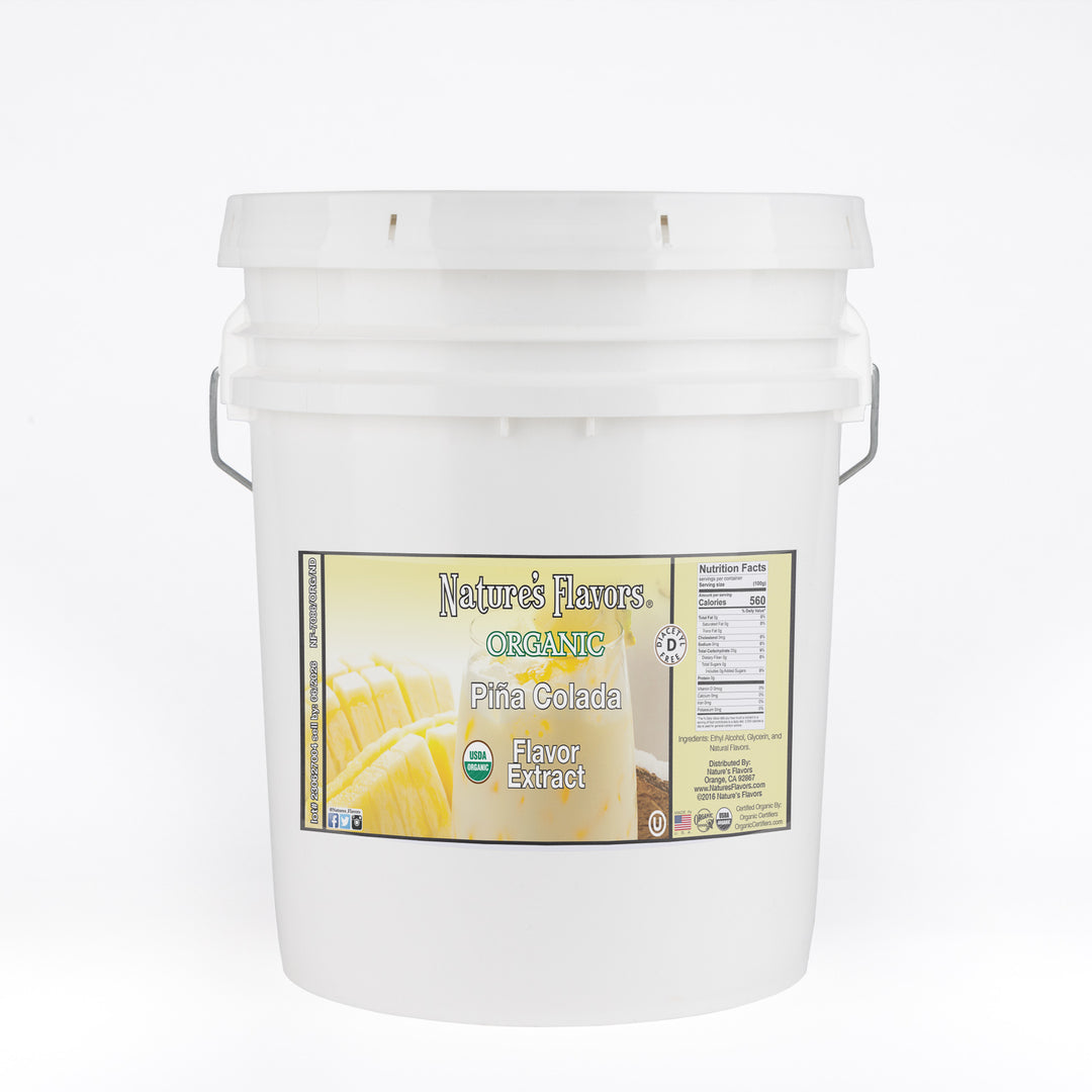 Organic Pina Colada Flavor Extract Without Diacetyl
