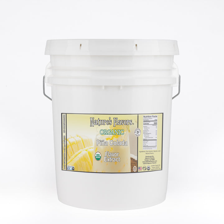 Organic Pina Colada Flavor Extract Without Diacetyl