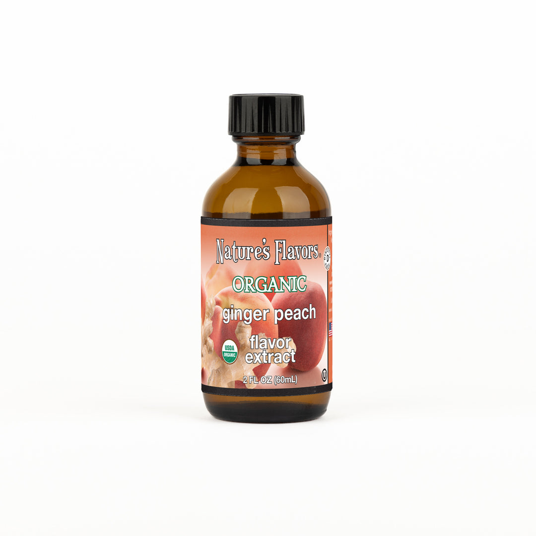 Organic Ginger Peach Flavor Extract Without Diacetyl