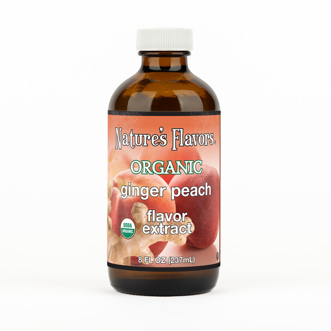 Ginger Peach Flavor Extract, Organic