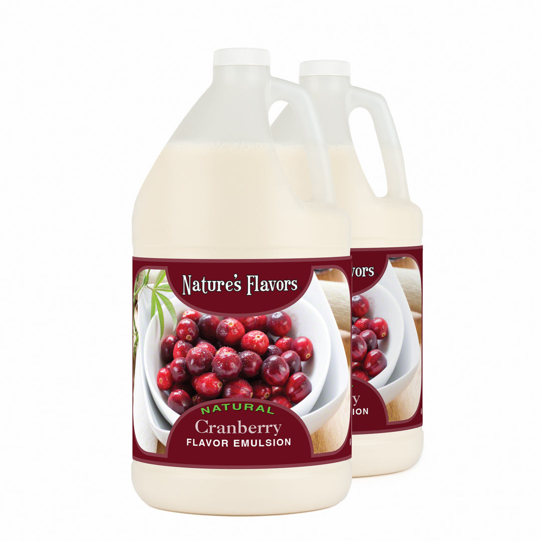 Cranberry Flavor Emulsion for High Heat Applications
