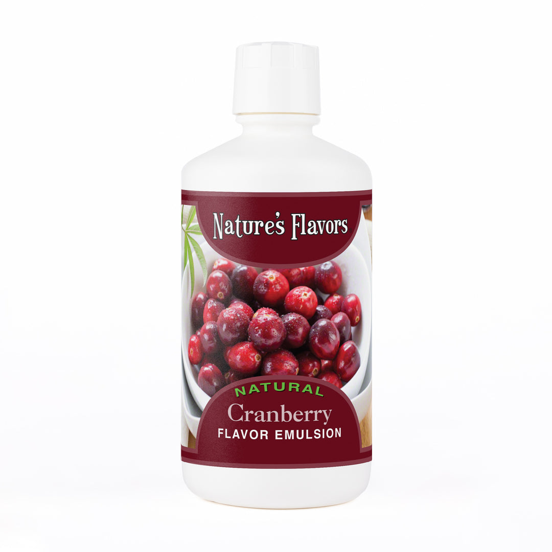 Cranberry Flavor Emulsion for High Heat Applications
