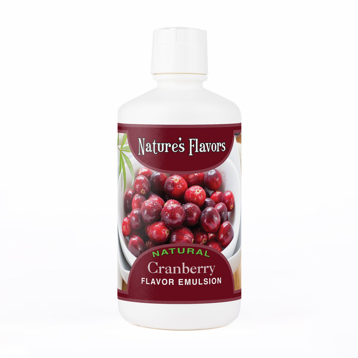 Cranberry Flavor Emulsion for High Heat Applications