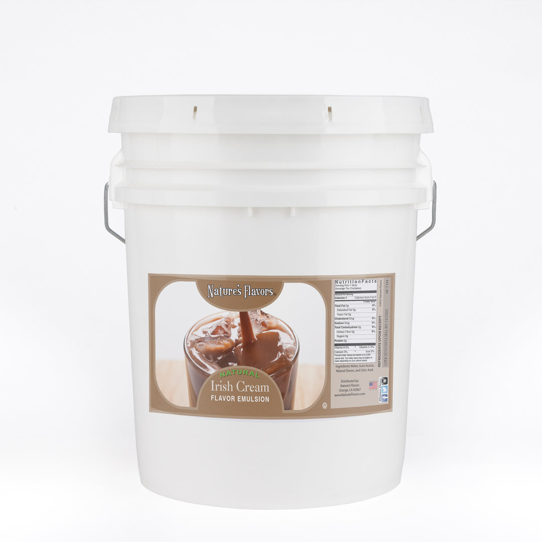 Irish Cream Flavor Emulsion for High Heat Applications