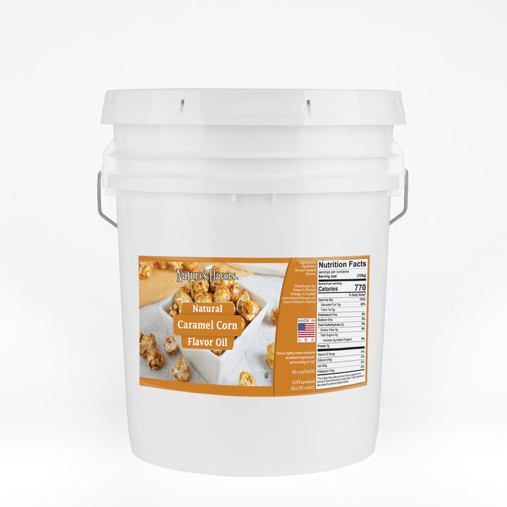 Caramel Corn Flavor Oil, Natural