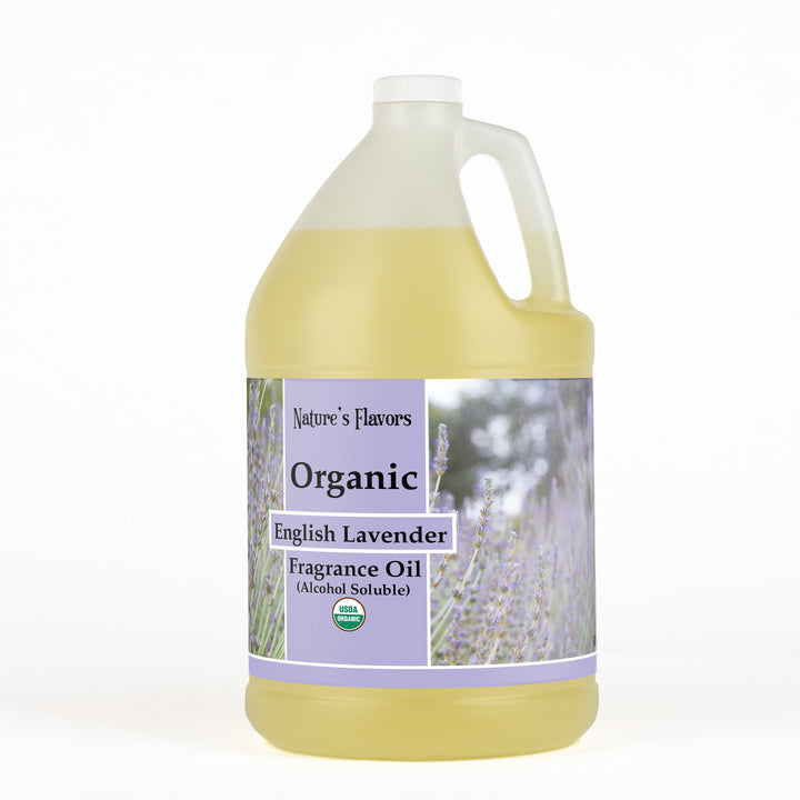 English Lavender Fragrance Oil (Alcohol Soluble), Organic