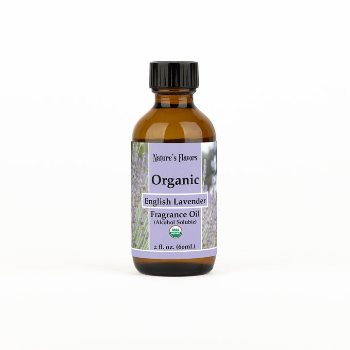 English Lavender Fragrance Oil (Alcohol Soluble), Organic
