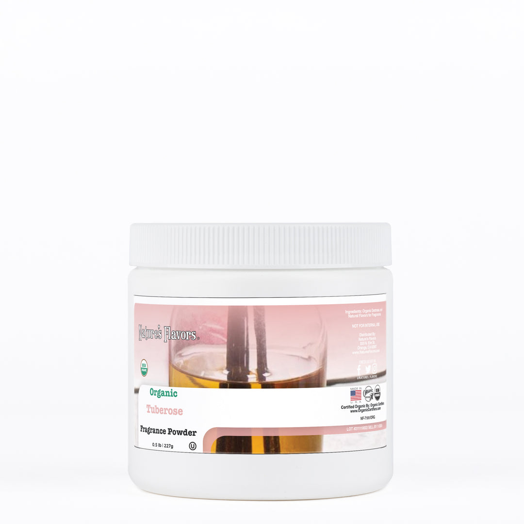 Organic Tuberose Fragrance Powder