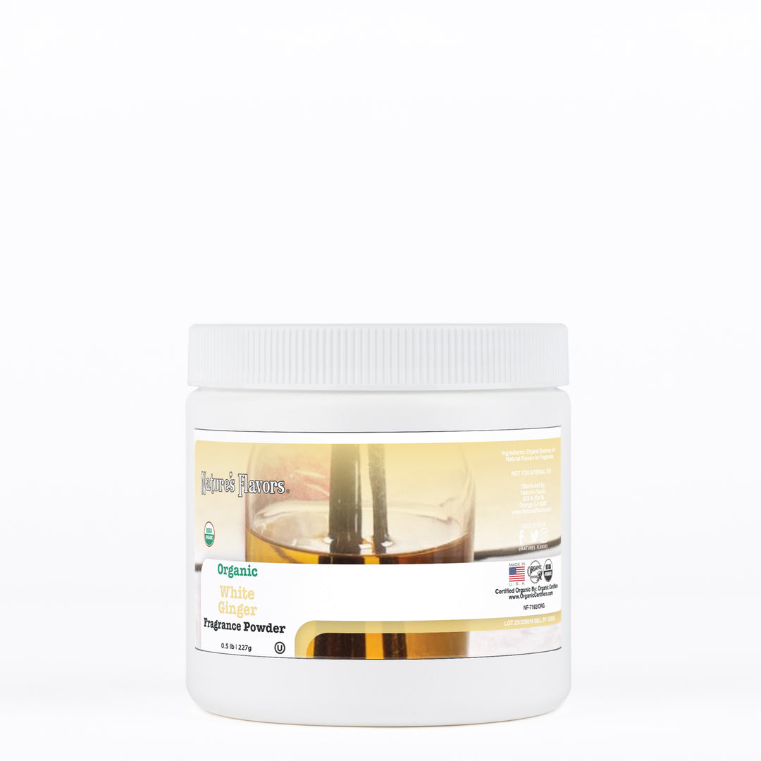 Organic White Ginger Fragrance Powder