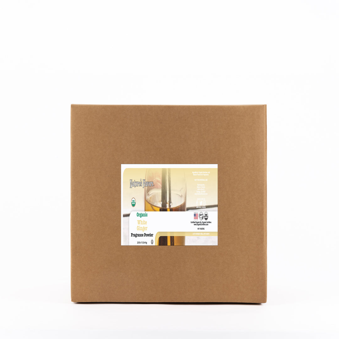 Organic White Ginger Fragrance Powder