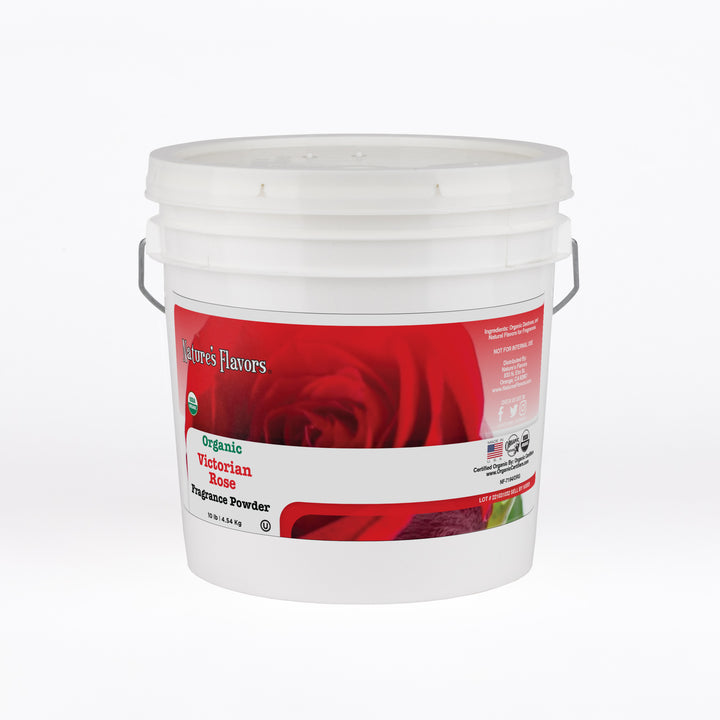 Organic Victorian Rose Fragrance Powder