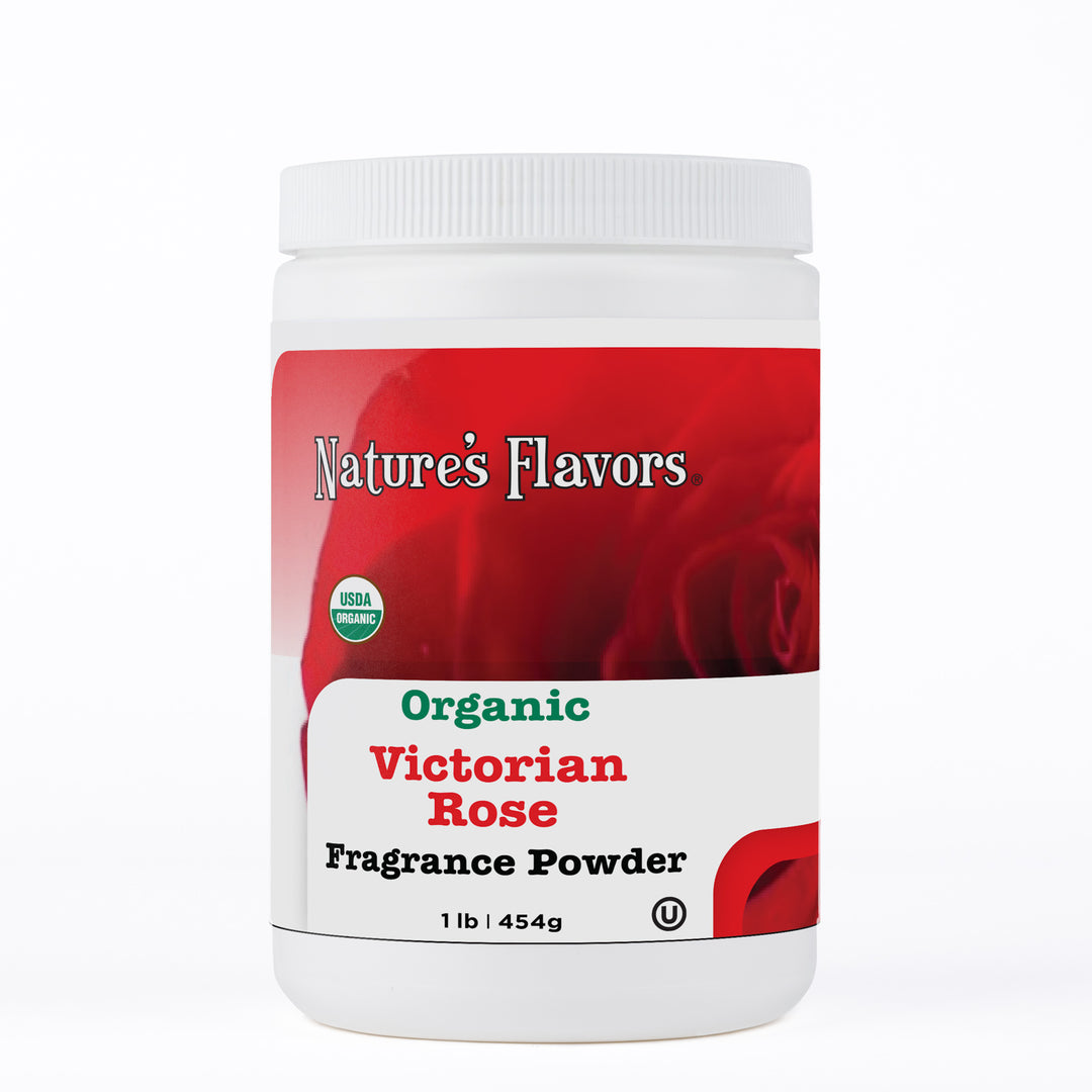 Organic Victorian Rose Fragrance Powder