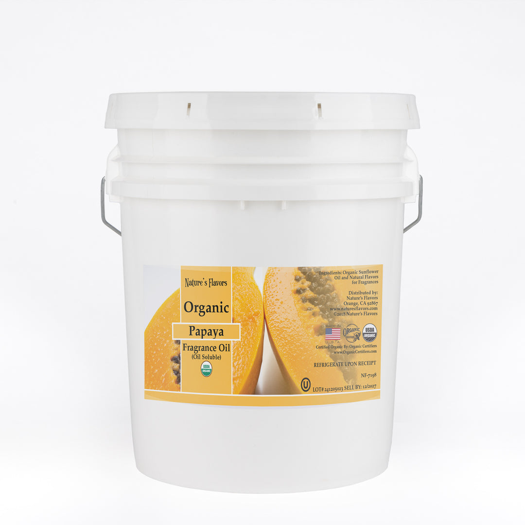 Papaya Fragrance Oil (Oil Soluble), Organic
