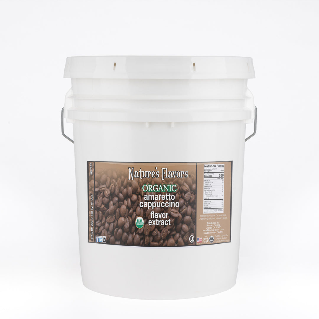 Amaretto Cappuccino Flavor Extract, Organic