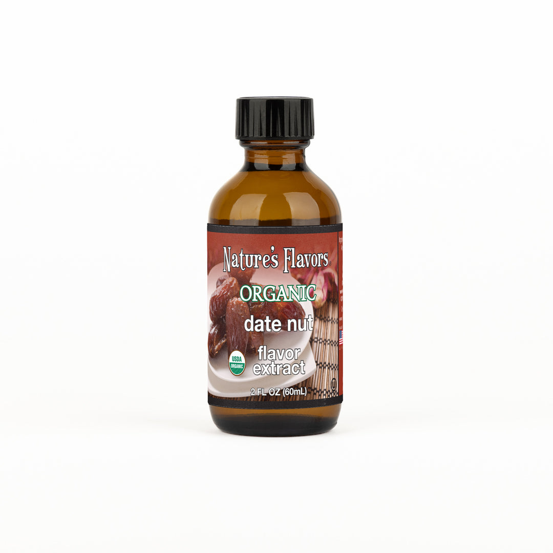 Organic Date Nut Flavor Extract Without Diacetyl