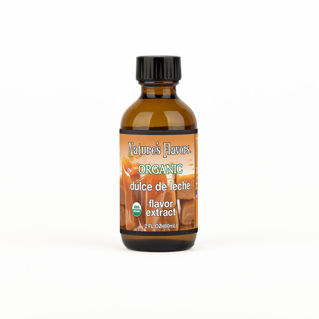 Organic Dulce de Leche Flavor Extract Without Diacetyl
