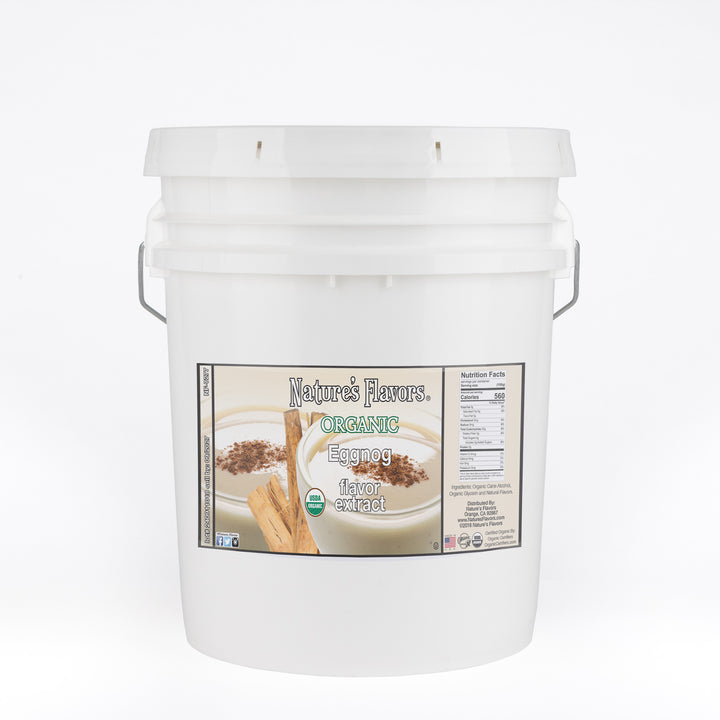 Organic Eggnog Flavor Extract Without Diacetyl