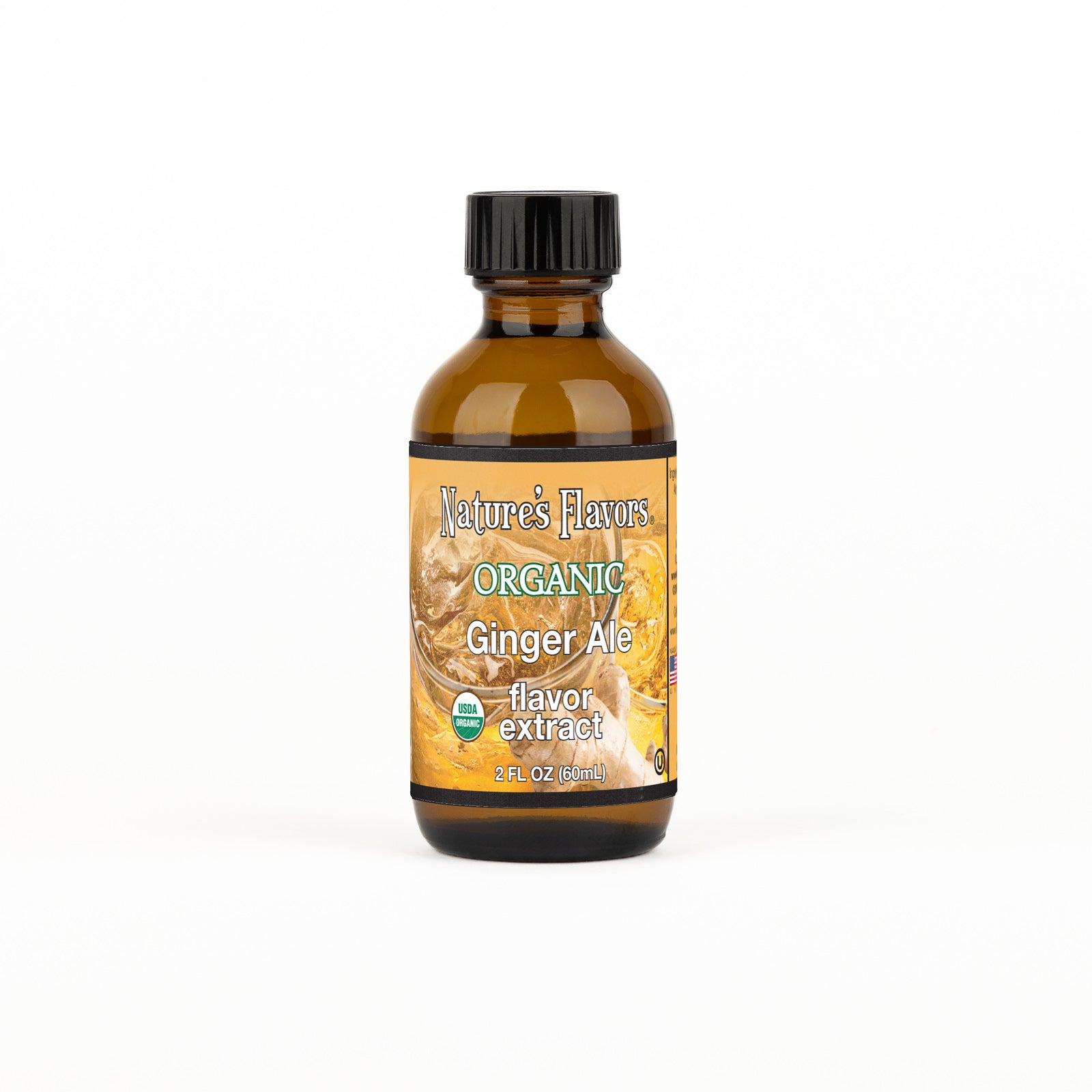 2 oz. | Ginger Ale Flavor Extract, Organic | Nature's Flavors