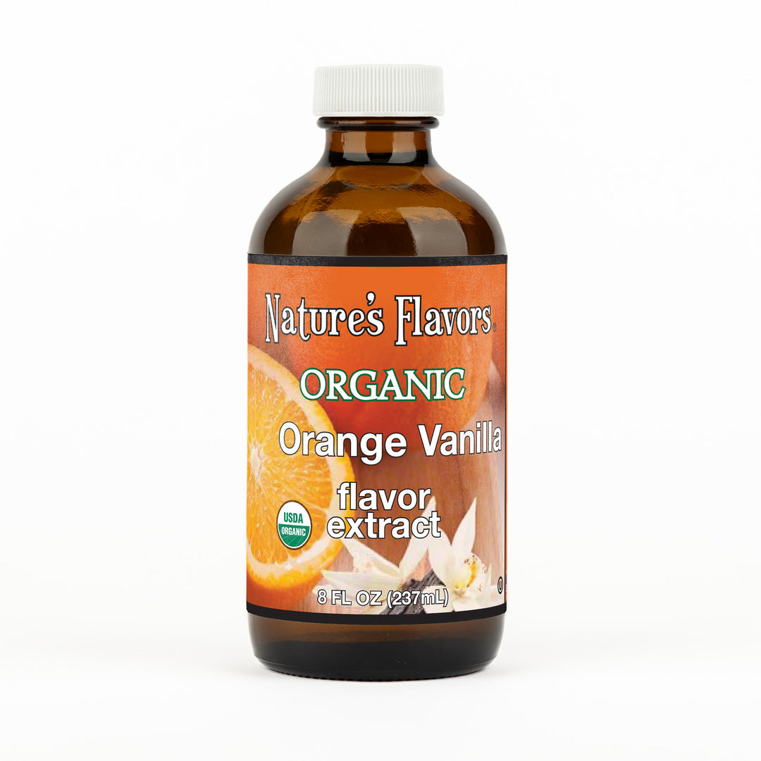 Organic Orange Vanilla Flavor Extract Without Diacetyl