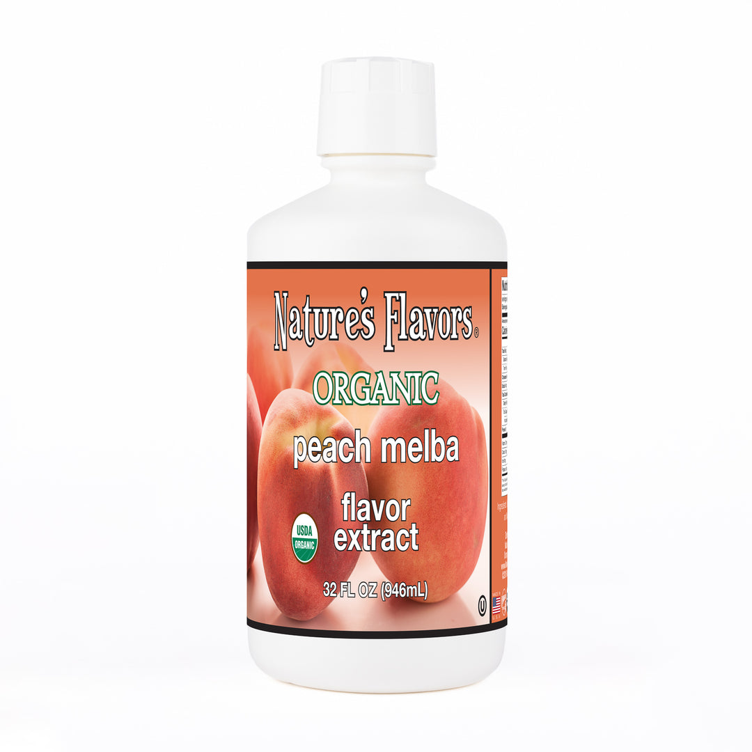 Peach Melba Flavor Extract, Organic
