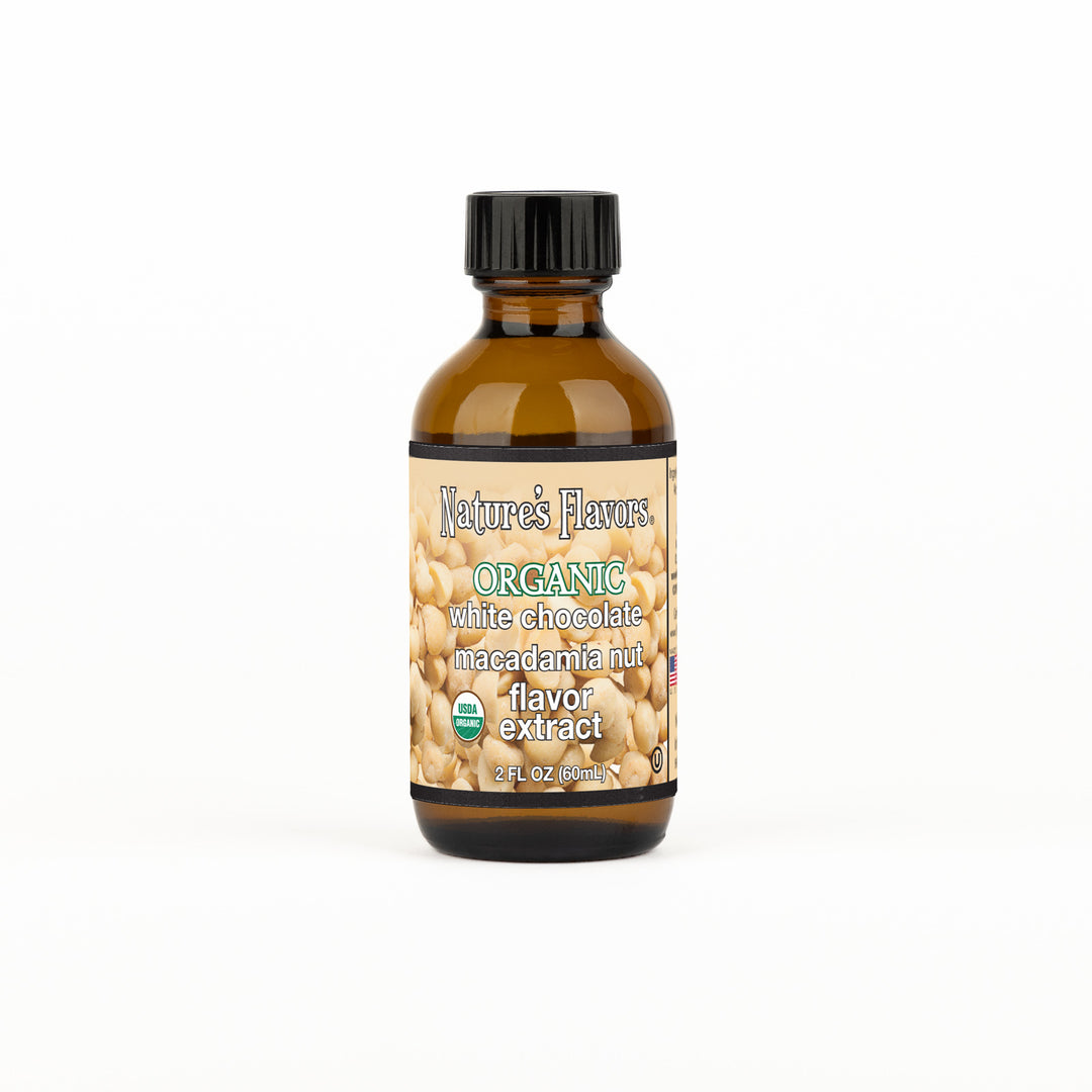 White Chocolate Macadamia Nut Flavor Extract, Organic