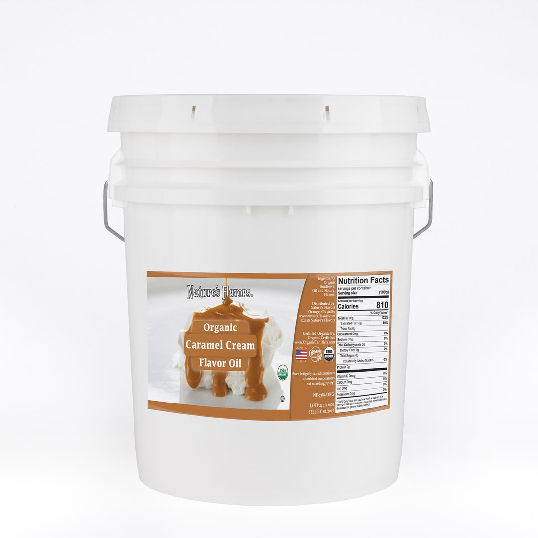 Caramel Cream Flavor Oil, Organic