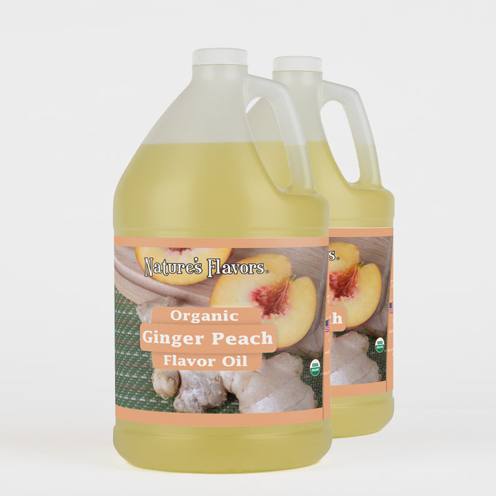 Ginger Peach Flavor Oil, Organic