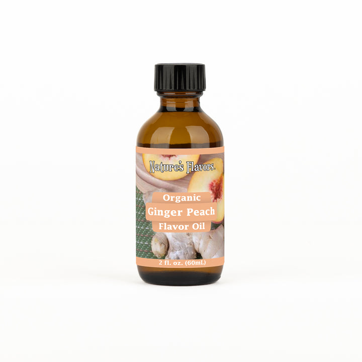 Ginger Peach Flavor Oil, Organic