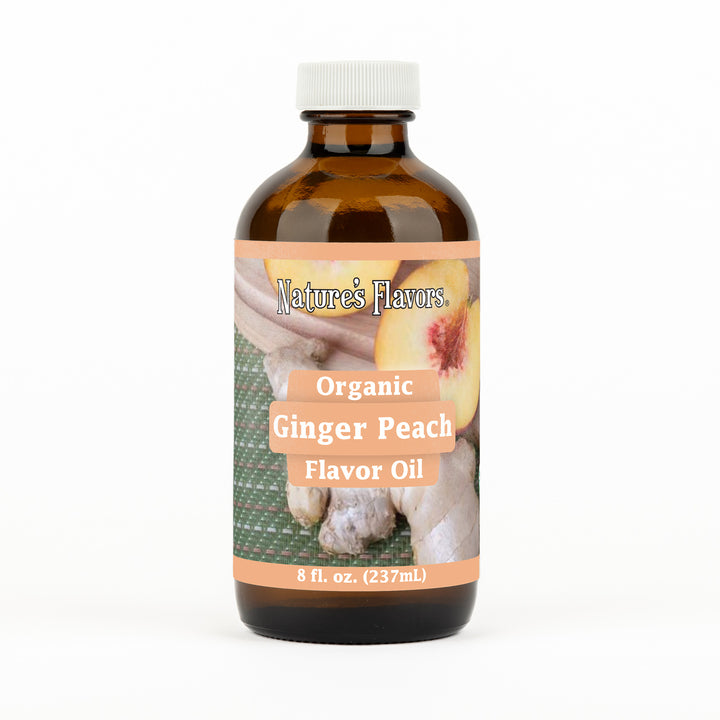 Ginger Peach Flavor Oil, Organic