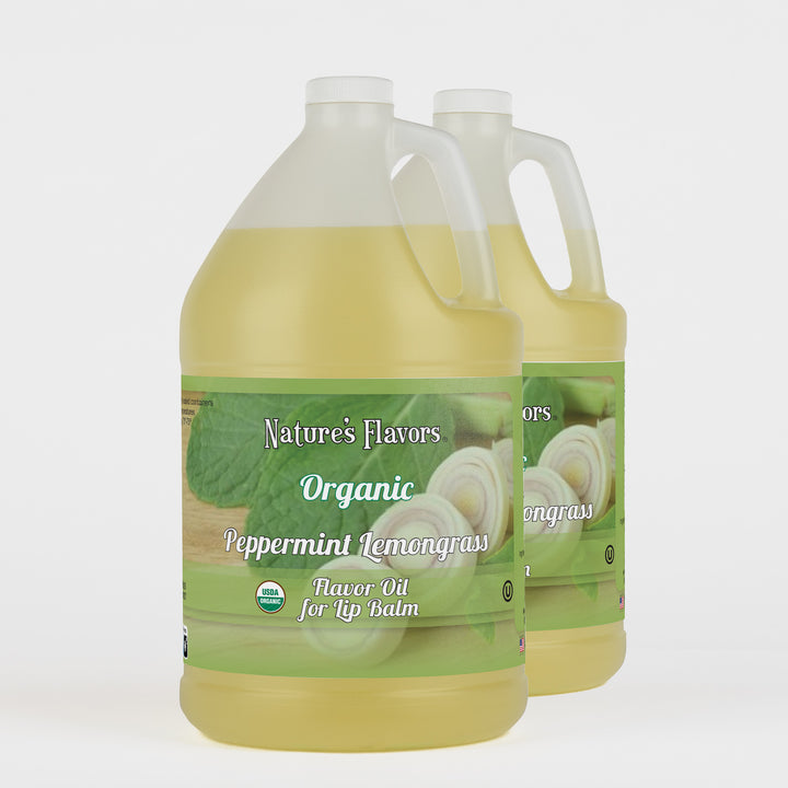 Organic Peppermint Lemongrass Flavor Oil for Lip Balm