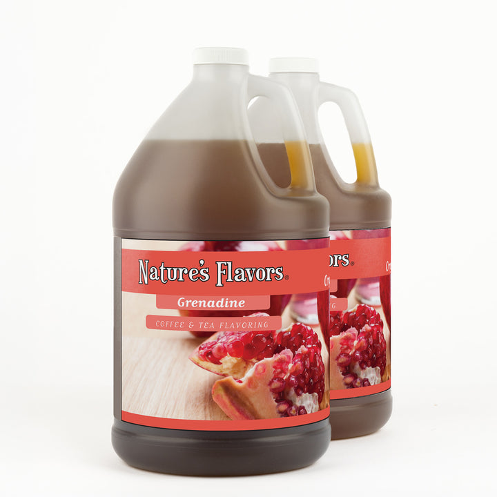 Organic Grenadine Coffee and Tea Flavoring Without Diacetyl