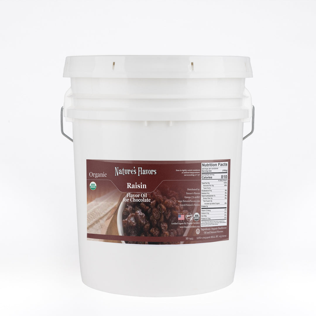 Organic Raisin Flavor Oil For Chocolate