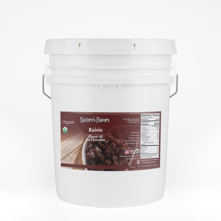 Organic Raisin Flavor Oil For Chocolate