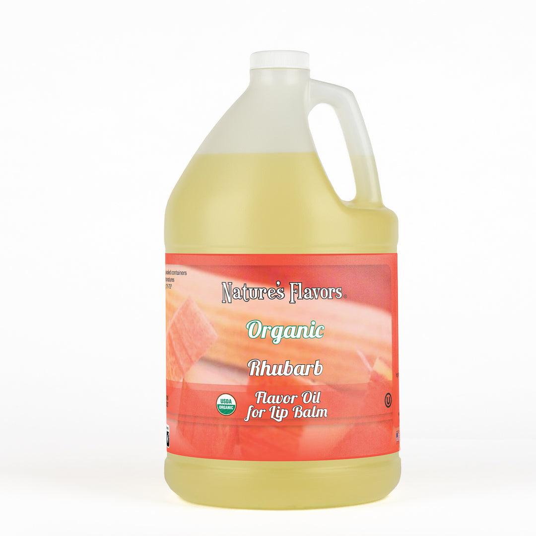 Organic Rhubarb Flavor Oil for Lip Balm