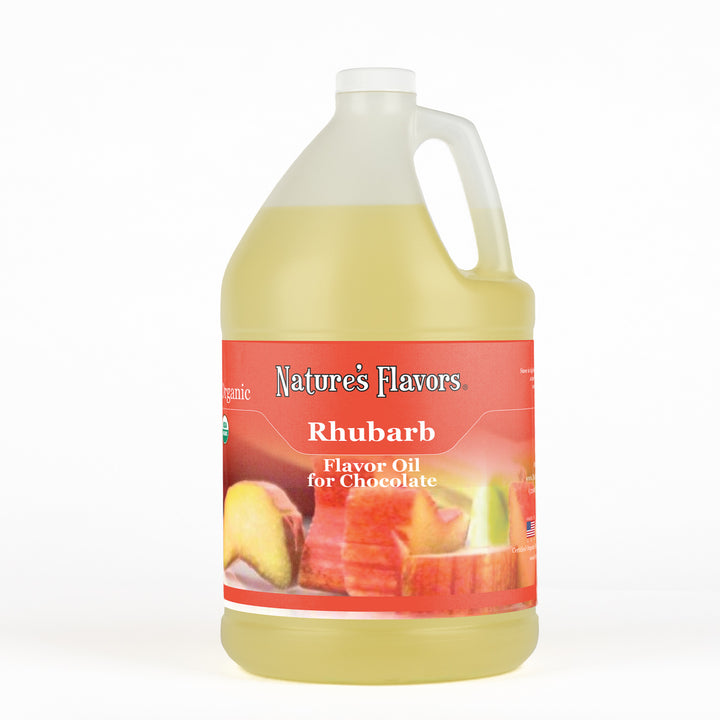 Organic Rhubarb Flavor Oil For Chocolate