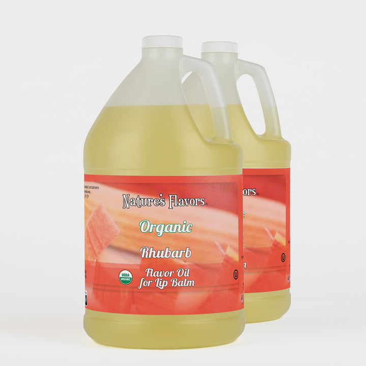 Organic Rhubarb Flavor Oil for Lip Balm