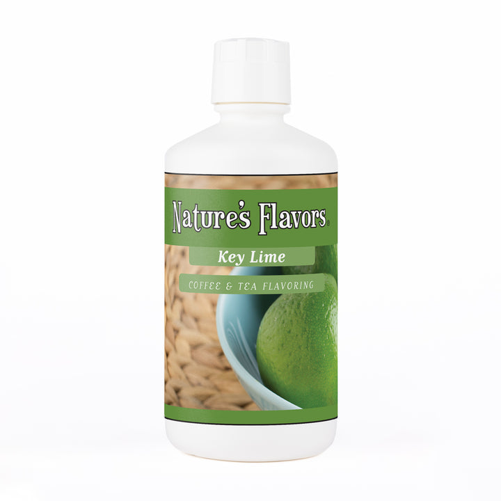 Organic Key Lime Coffee and Tea Flavoring Without Diacetyl