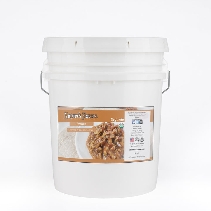 Organic Praline Coffee and Tea Flavoring