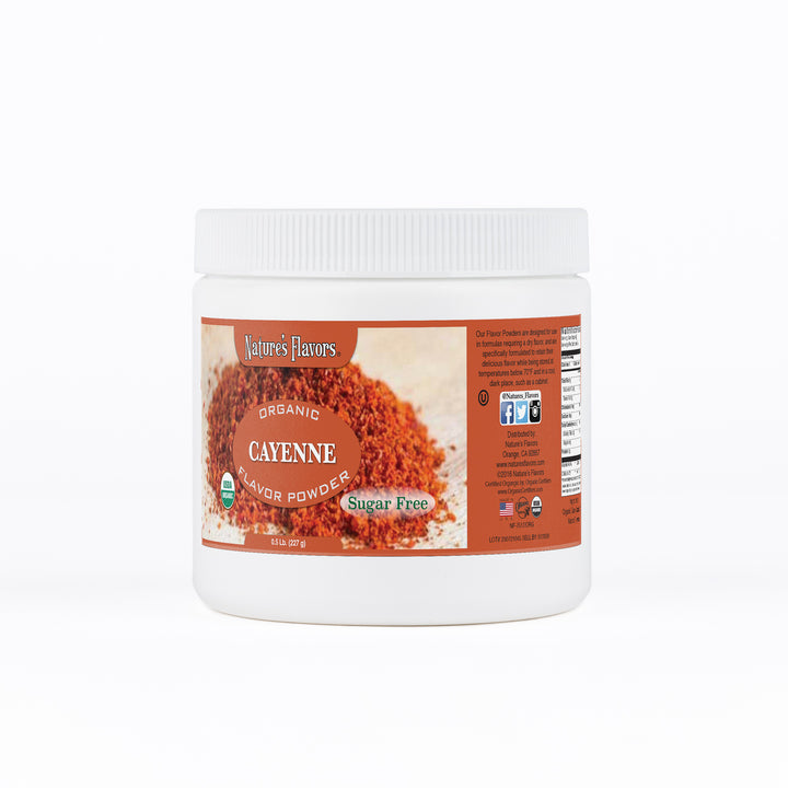 Cayenne Flavor Powder (Sugar-Free), Organic