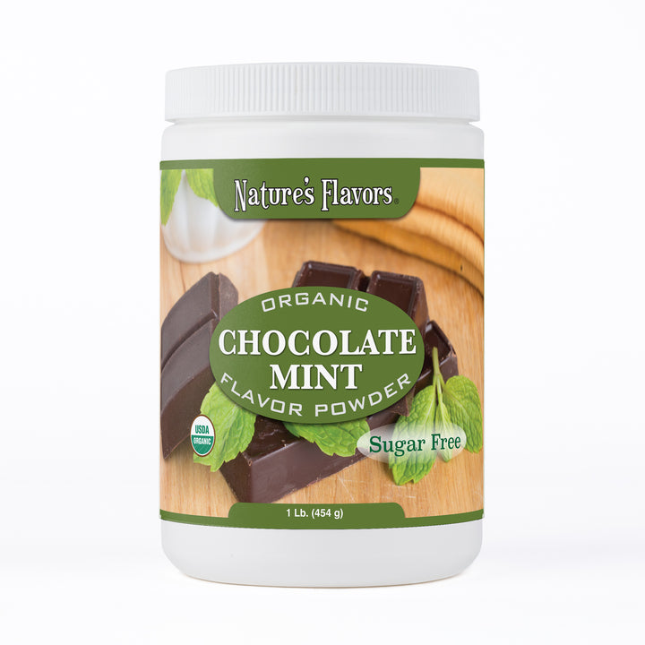 Chocolate Mint Flavor Powder (Sugar-Free), Organic