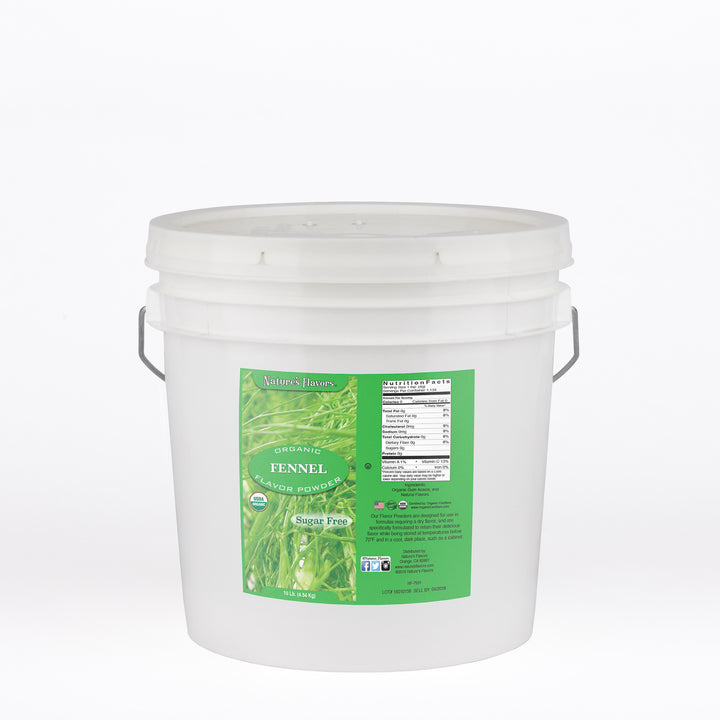 Fennel Flavor Powder (Sugar-Free), Organic