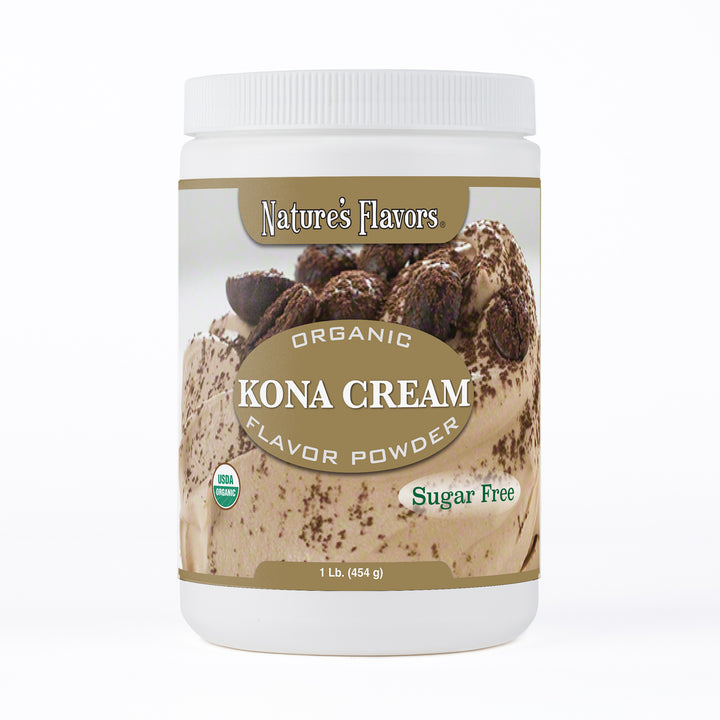Kona Cream Flavor Powder (Sugar-Free), Organic