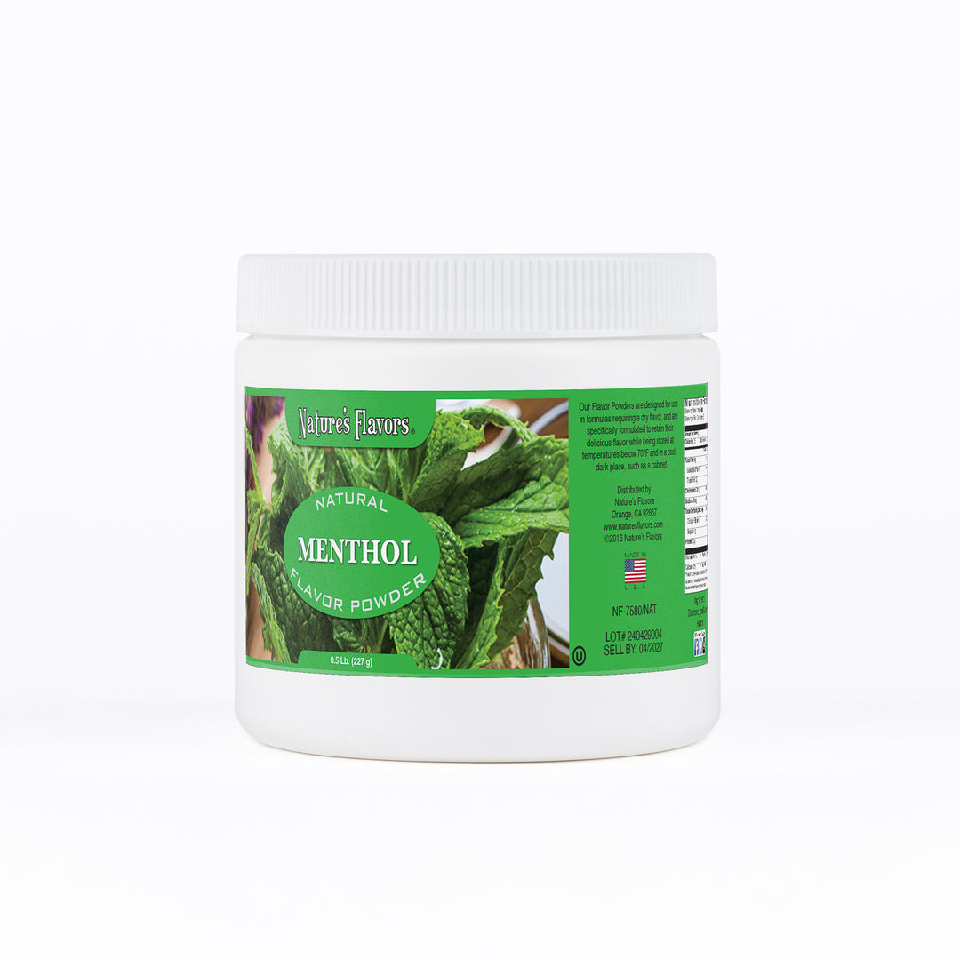 Menthol Flavor Powder, Natural