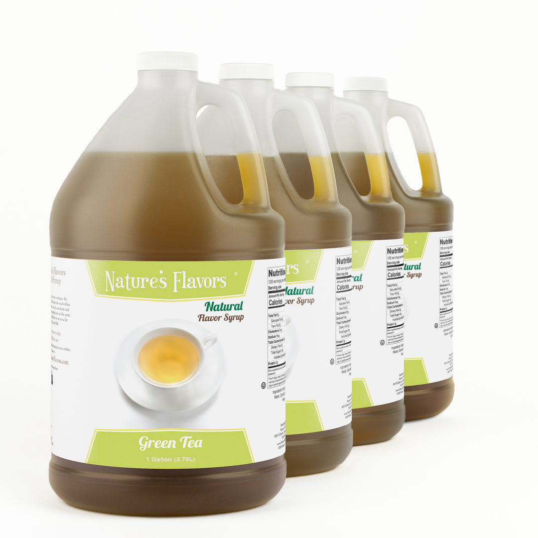 Green Tea Syrup, Natural