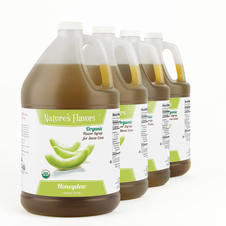 Honeydew Snow Cone Syrup, Organic