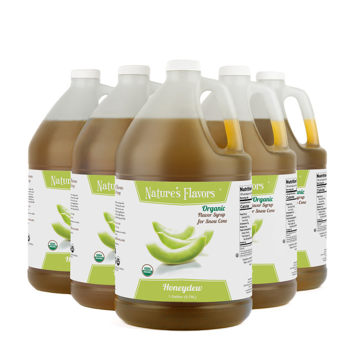 Honeydew Snow Cone Syrup, Organic