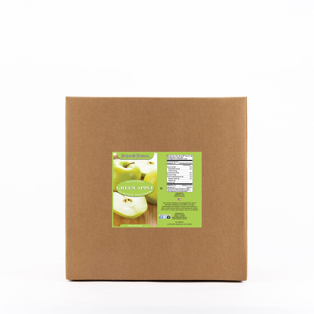 Green Apple Flavor Powder, Natural