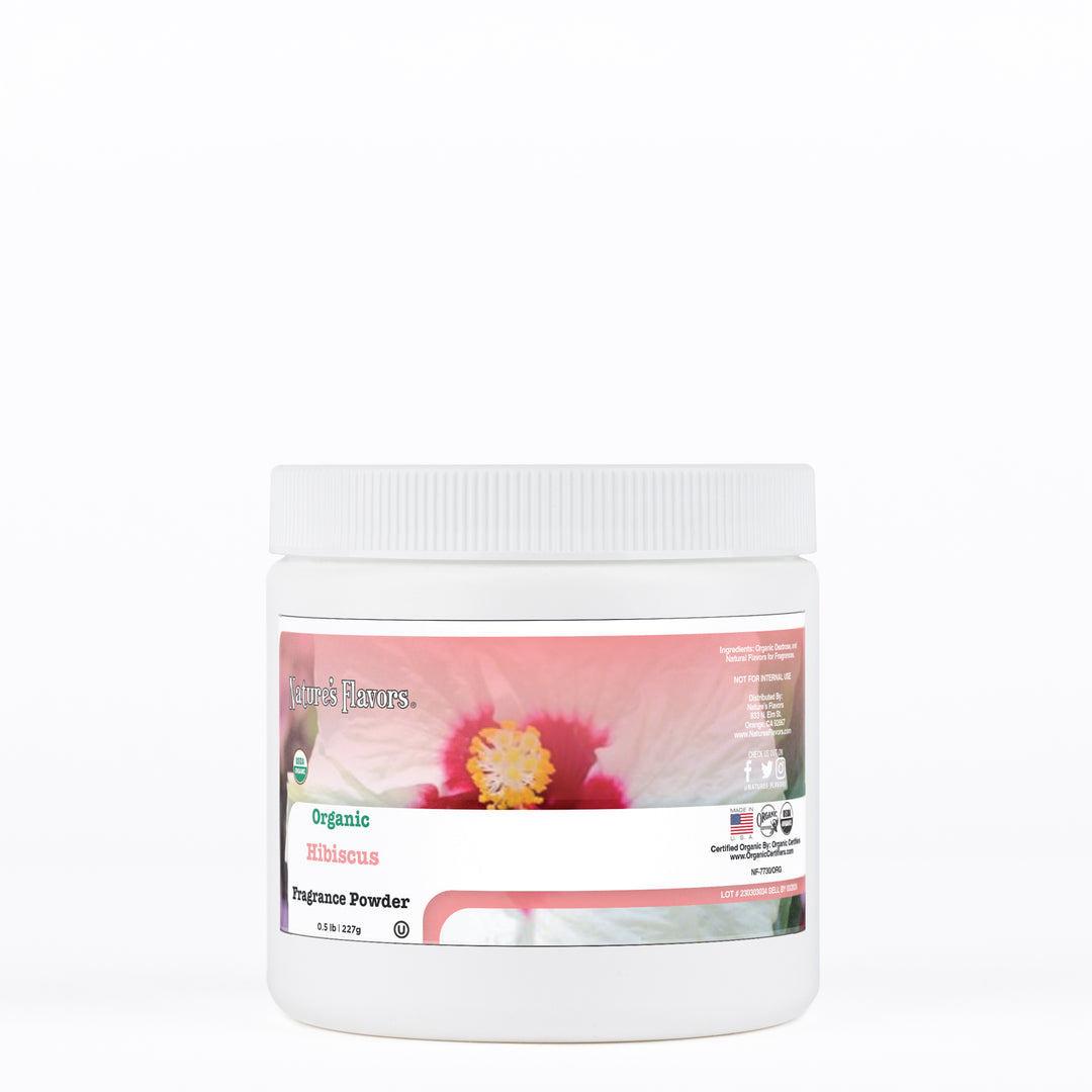 Organic Hibiscus Fragrance Powder